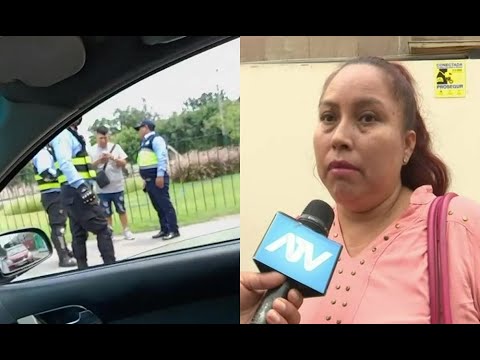 La Molina: Taxista es detenido por hacerle carrera a ratero y su esposa jura que es inocente