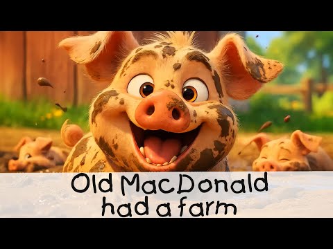 Old MacDonald had a Farm || KINDERLIEDER 3D