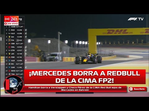 Hamilton borra a Verstappen y Checo Pérez de la CIMA Red Bull lejos de Mercedes en Bahrein