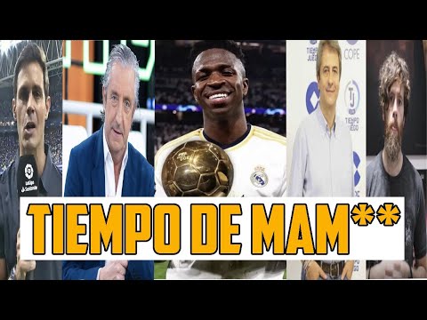 VINICIUS BALÓN DE ORO: QUE LA CUENTEN COMO QUIERAN LOS PEDREROL, AGUIRRE O LAMA Y MA*** FUERTE