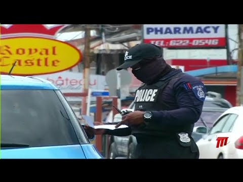 Police On the Job during Labour Day Curfew
