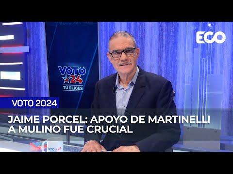 Jaime Porcell: Carrera ascendente de Mulino por endoso de Martinelli | #RadioGrafía #Voto24