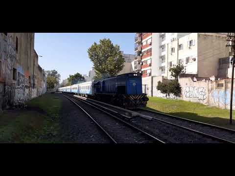 El Rayo de Sol chino en Villa Urquiza (43): con locomotoras General Motors GT-22