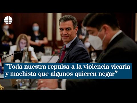 Pedro Sánchez: Toda nuestra repulsa a la violencia vicaria y machista que algunos quieren negar