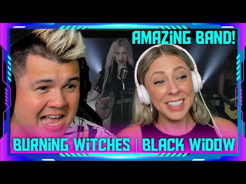 Americans Reaction to Burning Witches - Black Widow (Official) | THE WOLF HUNTERZ Jon and Dolly