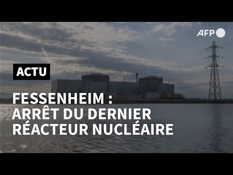 Timelapse: le dernier sursaut de la centrale nucléaire de Fessenheim | AFP