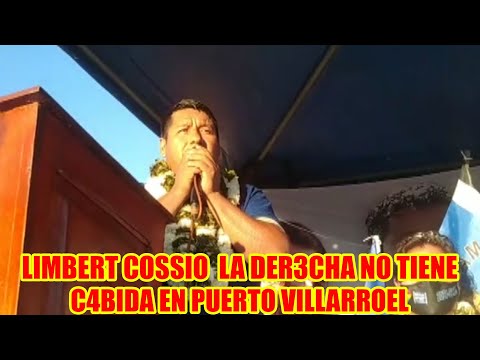 LIMBERT COSSIO CANDIDATO DEL MAS-IPSP. LA DER3CHA NUNC4 GAN4RÁ EN PUERTO VILLARROEL...