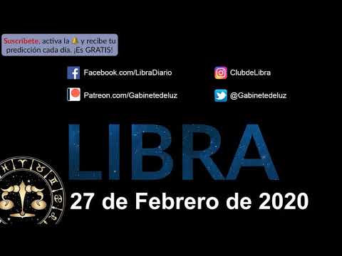 Horóscopo Diario - Libra - 27 de Febrero de 2020