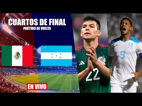 MÉXICO VS HONDURAS EN VIVO | CUARTOS DE FINAL PARTIDO DE VUELTA | 21/11/2023