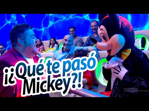 BIZARRO: Mickey Mouse se hizo una traqueotomía para hablar con Darío Barassi