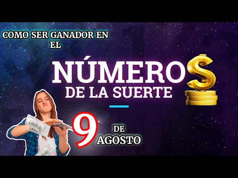 Números De La Suerte CÁNCER 2024 GANA LA #LOTERÍA 9 Agosto de 2024