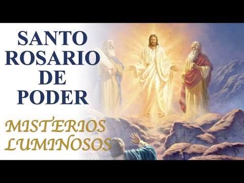 SANTO ROSARIO CORTO | JUEVES 25 DE NOVIEMBRE | MISTERIOS LUMINOSOS | ROSARIO DE PODER