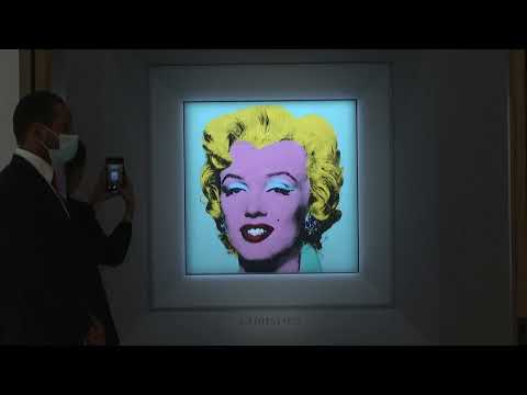 Un retrato de Marilyn Monroe fue subastado en USD 195 millones