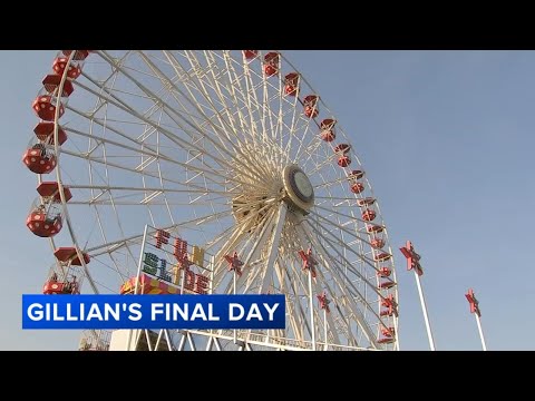 'It's bittersweet': Hundreds say goodbye to Gillian's Wonderland Pier on its last day