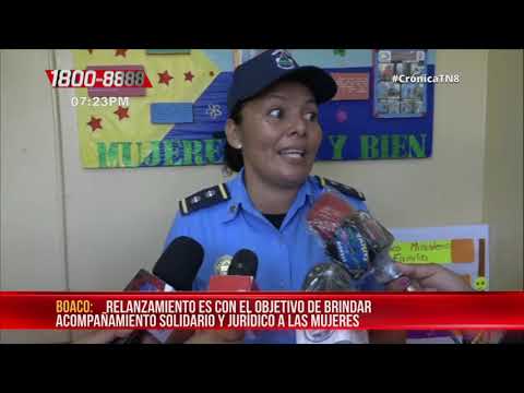 Mayor cobertura policial: Relanzan Comisaría de la Mujer en Camoapa