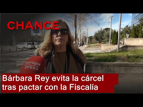 Bárbara Rey evita la cárcel tras pactar con la Fiscalía