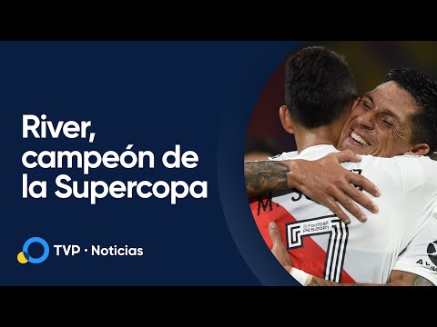 River goleó a Racing y es campeón de la Supercopa Argentina