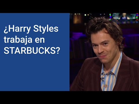 ¿HARRY STYLES trabaja en Starbucks Este video se volvió viral en redes sociales