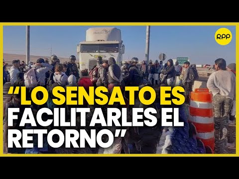 Sobre migrantes: “Lo más sensato es ayudarlos a regresar a su país”, indica Ricardo Valdés