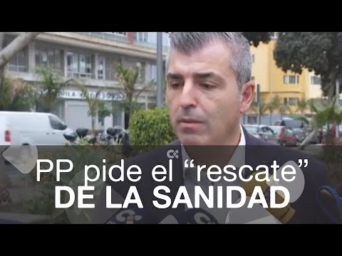 Domínguez (PP) pide el rescate de la sanidad