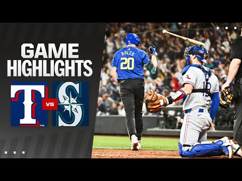 Rangers vs. Mariners Game Highlights (9/14/24) | MLB Highlights