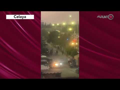 Lanzan bomba molotov a patrulla afuera de Tránsito Municipal en Celaya