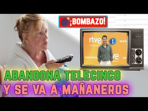¡¡BOMBAZO!! Lydia Lozano DICE ADIÓS a TELECINCO y FICHA por MAÑANEROS DE TVE
