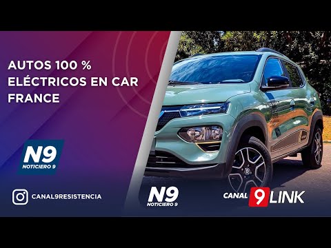 AUTOS 100 % ELÉCTRICOS EN CAR FRANCE - NOTICIERO 9