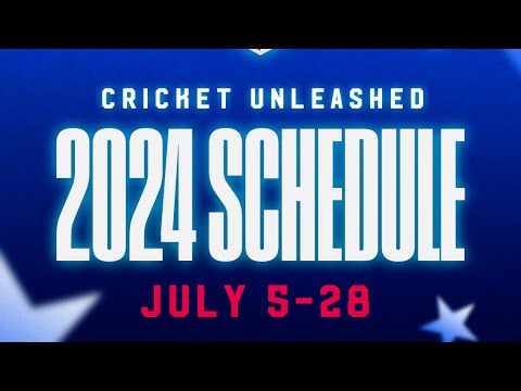Major League Cricket releases 2024 season schedule