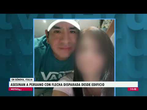 Un ciudadano peruano murió en Génova, Italia, tras ser atravesado por una flecha