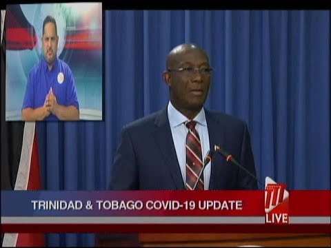 Prime Minister Rowley Hosts Media Conference - Saturday April 25th 2020
