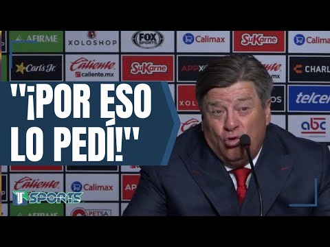 Los ELOGIOS de Miguel Herrera para Carlos González por su GOL en la VICTORIA de Xolos ante Cruz Azul