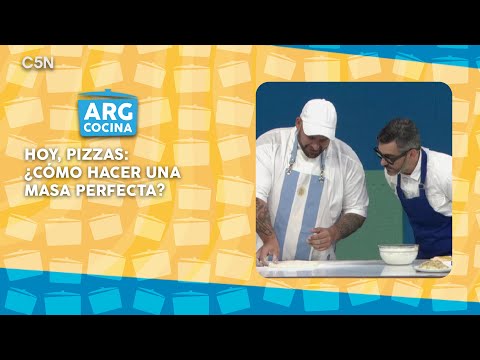 HOY, PIZZAS EN ARGENTINA COCINA: ¿CÓMO HACER UNA MASA PERFECTA?