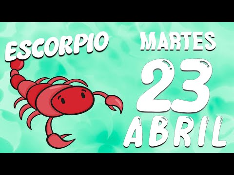?? ?? ? ? ?? Escorpio  REN  Horoscopo De Hoy 23 De abril 2024