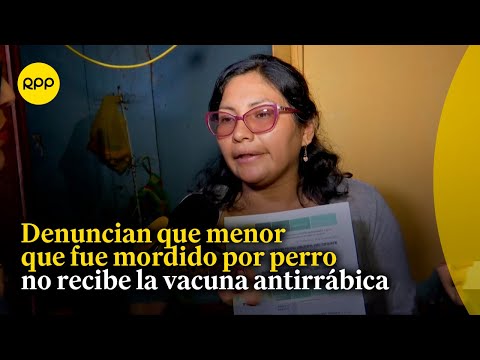 VMT: Madre denuncia que su hijo fue mordido por perro y no recibe vacuna antirrábica