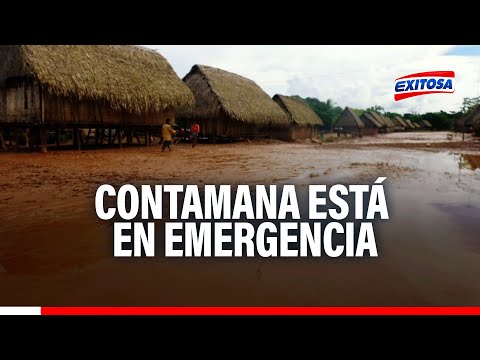 Loreto: Desborde del río Pisqui deja varios damnificados en centros poblados de Contamana