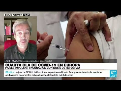 Jens Holst: 30% de los alemanes ingresados a cuidados intensivos por Covid-19 ya estaban vacunados