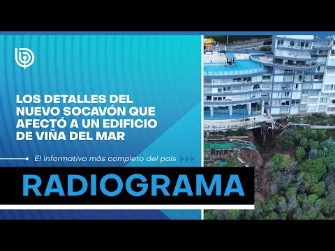 Los detalles del NUEVO SOCAVÓN que afectó a un edificio de viña del mar