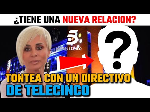 Ana María Aldón TONTEA con un DIRECTIVO de TELECINCO