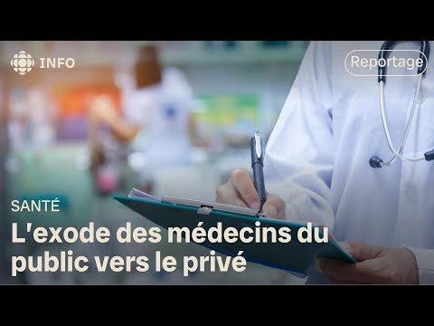 Un nombre record de médecins quittent le système public québécois