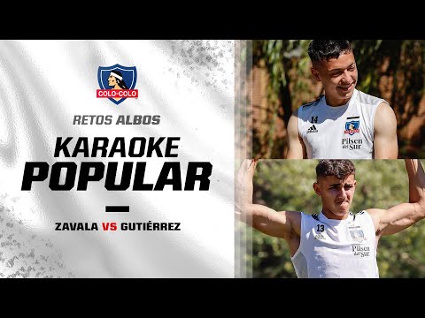 ?? #KaraokePopular: Cristián Zavala y Bruno Gutiérrez | #ColoColo