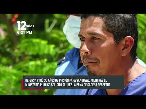 Ministerio Público solicita cadena perpetua para femicida de Xiloá - Nicaragua