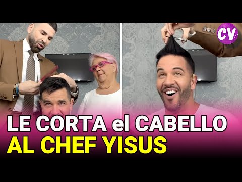 OMG! Jomari Goyso LE CORTA el CABELLO al Chef Yisus: “Parece otro”