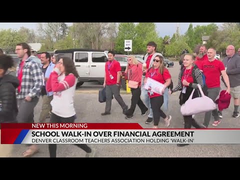 DPS teachers host 'walk-ins' over financial agreement