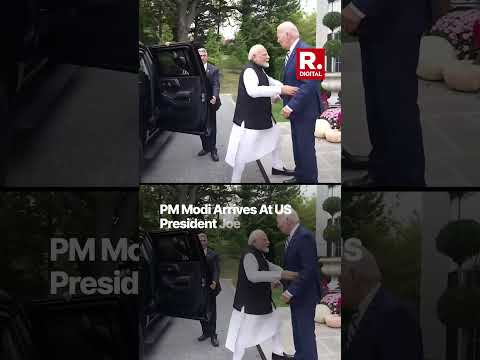 PM Narendra Modi Arrives At US President Joe Biden's Home In Delaware