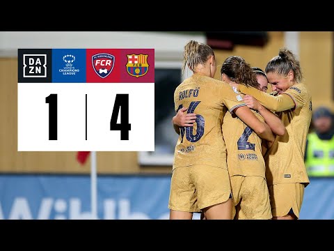 Rosengård vs FC Barcelona (1-4) | Resumen y goles | UEFA Women's Champions League 2022-23