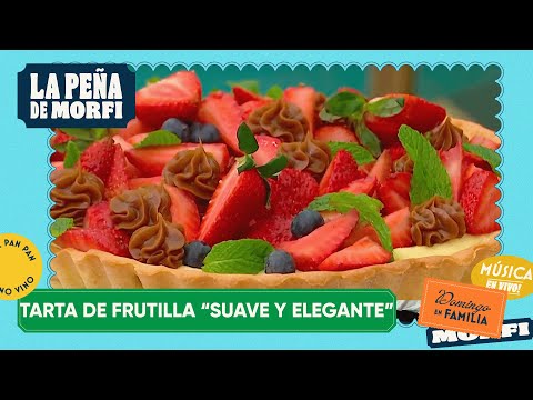 TARTA DE FRUTILLAS CON DULCE DE LECHE Y PASTELERA - DOMINGO DULCE EN #LAPEÑADEMORFI