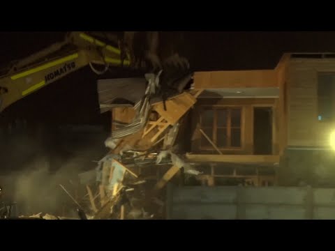 Desalojan y destruyen viviendas de “toma VIP” en el sector costero de Antofagasta