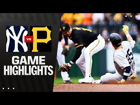 Yankees vs. Pirates Game Highlights (4/4/25) | MLB Highlights