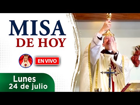 MISA de HOY EN VIVO  | Lunes 24 de julio 2023 | Heraldos del Evangelio El Salvador